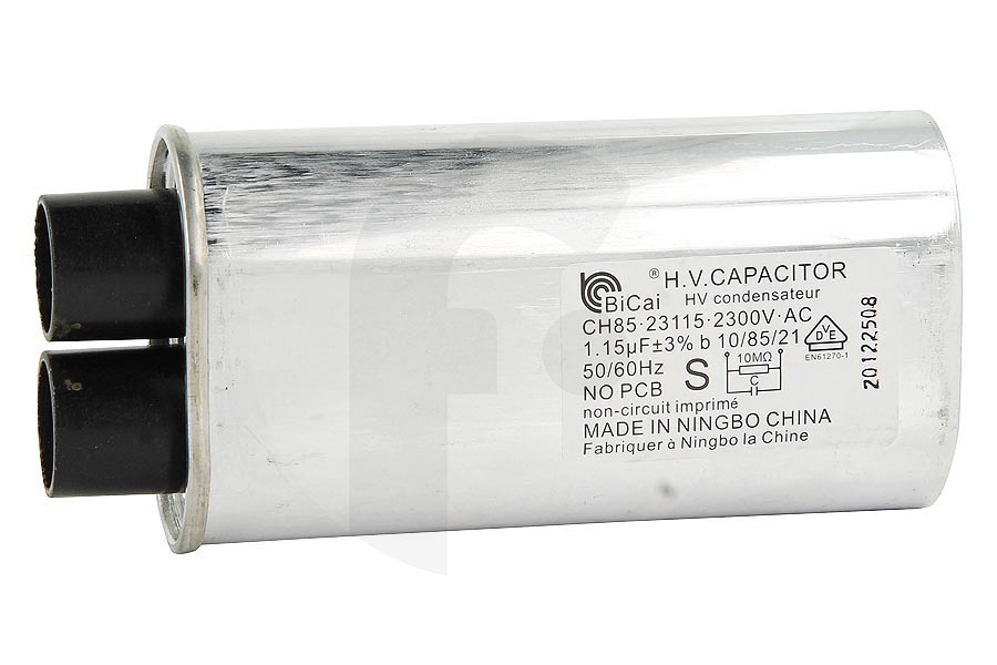 Hotpoint-ariston Horno Condensador de Whirlpool para microondas y horno 481212158161 apto para entre otros FT334WH, JQ280IX, MP776IXH