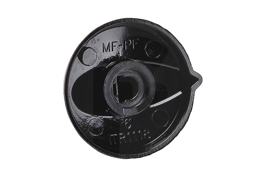 Whirlpool Forno Manopola di funzionamento (manopola rotante, manopola di comando) incl. molla per Whirlpool e altri forno 481941129492