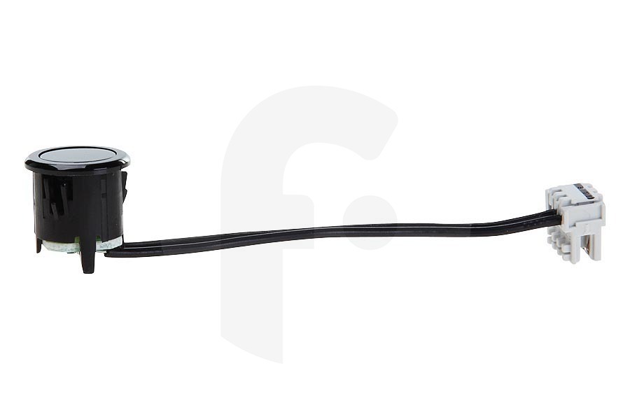 Cylinda Horno Botón (botón de presión) incl. cable de conexión para Whirlpool y otros horno 481061523021 apto para entre otros AKZ563IX, AKZ483NB