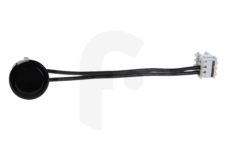 Whirlpool Mikrowelle Taster (Druckknopf) inkl. Anschlusskabel für u.a. Whirlpool Backofen 481061523021