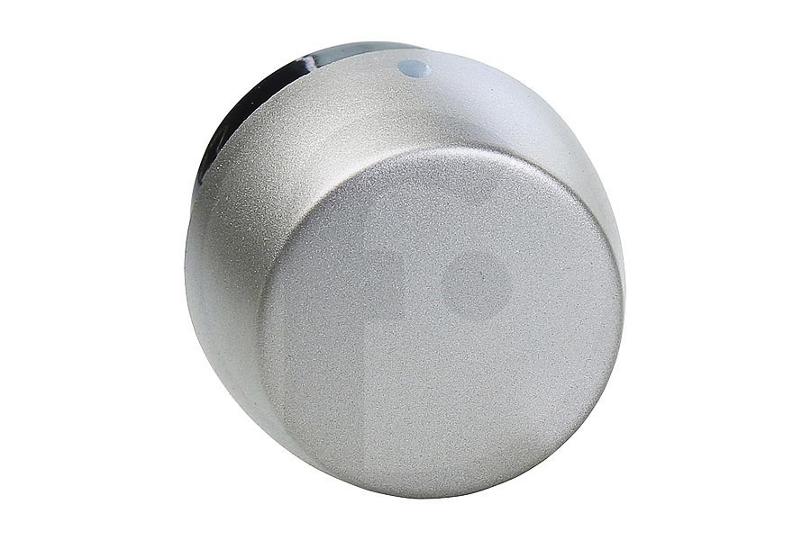 Whirlpool Bouton de gaz (bouton, bouton rotatif) du four gris pour e.a.  cuisinière 481241279073 convient pour o.a. AKP367IX, AKP355IX, AKP380IX