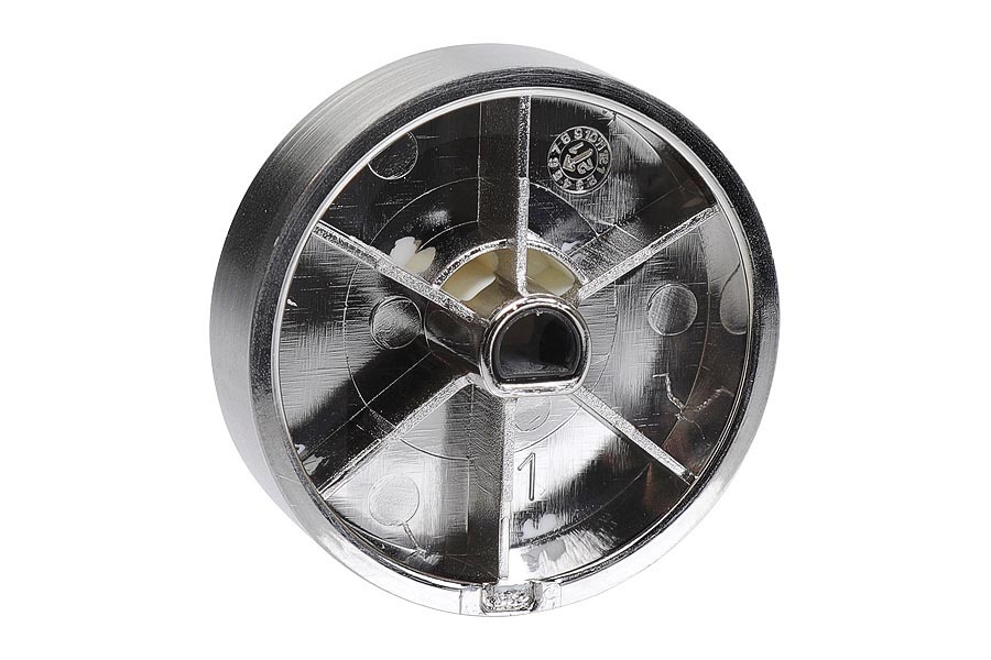 Whirlpool Cappa aspirante Manopola rotante grigia per Whirlpool e altri cappa aspirante 482000098191