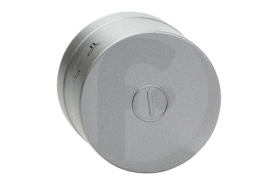 Whirlpool Cappa aspirante Manopola rotante (manopola di posizione) grigio argento per Whirlpool e altri cappa aspirante C00630602 adatto a tra cui RYTMISK2044321490