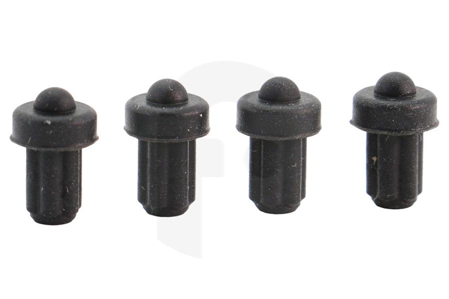 Ikea Cocina & Encimera Pata (tapón, atenuador) para soporte olla 4 piezas para Whirlpool y otros cocina 484000000949 apto para entre otros AKM2181X, AKM393IX