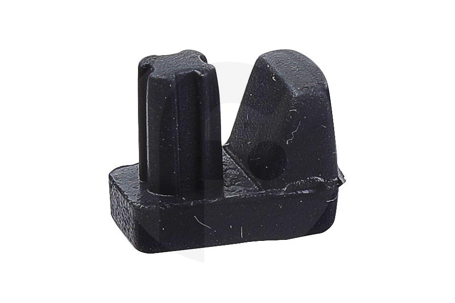 Whirlpool Piano cottura & Piastra da cucina Piedino (tappo, attenuatore) del supporto per pentola per Whirlpool e altri piano cottura 481010653794 adatto a tra cui GOA9523NB, AKT8000NB, TGV6645SW