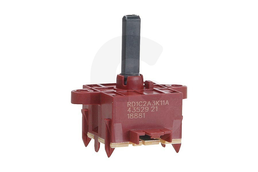 Cylinda Horno Interruptor (11 posiciones) 480121101145 480121101145 apto para entre otros AMW820, AMW833, AKZM837