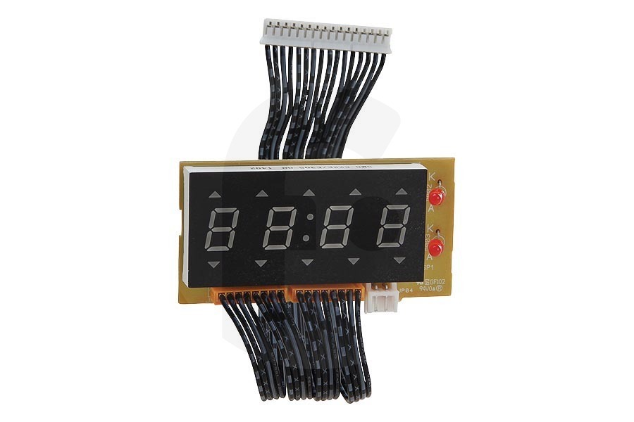 Bauknecht Horno Pantalla del temporizador con impresión (módulo de control del reloj) digital para, entre otros, Whirlpool horno 481213008762 apto para entre otros AKZ206, AKZ446, AKZ430