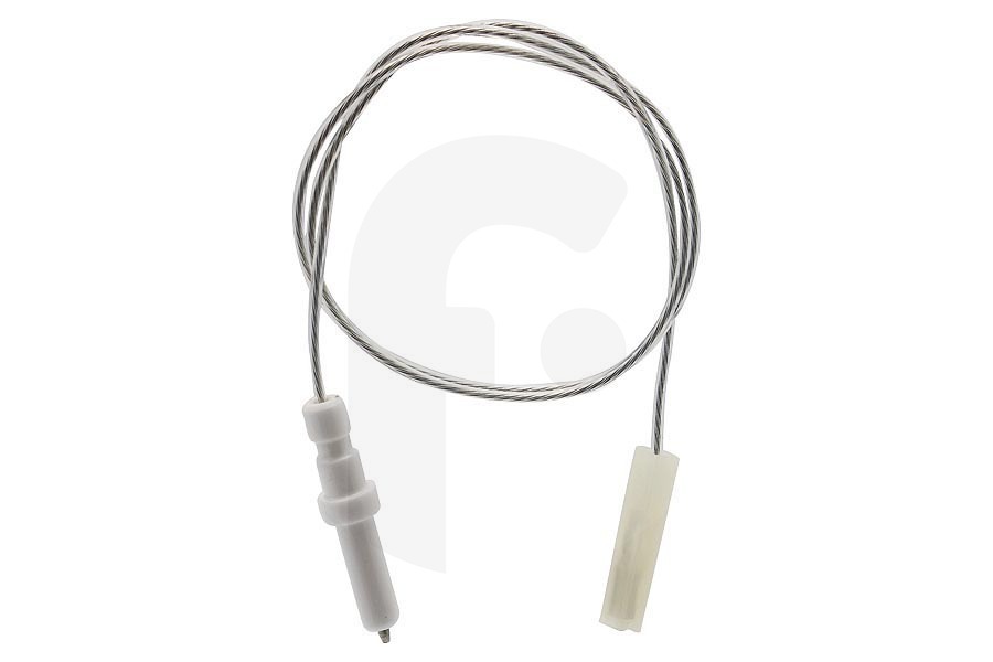 Whirlpool Piano cottura & Piastra da cucina Candela di accensione (a scintilla) 490 mm incl. filo per Whirlpool e altri piano cottura 313095, C00313095 adatto a tra cui AKR317IX, HB630S3, LPR9652