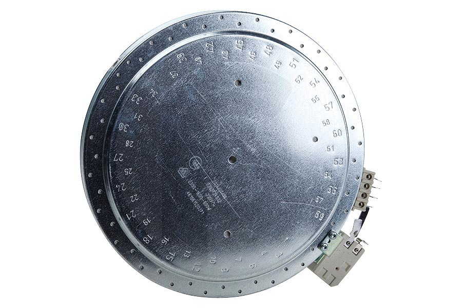 Whirlpool Backofen Heizelement (Kochzone) rund Halogen 2300W für u.a. Whirlpool Kochfeld 480121101745