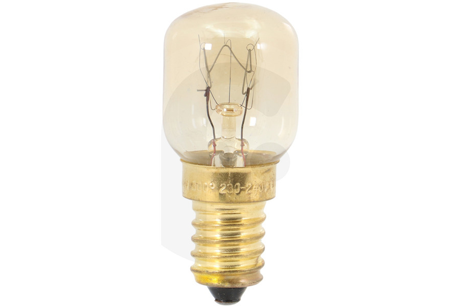 Functionica Backofen WPRO Lampe (Backofenlampe) 25W - E14 T25 bis 300°C für u.a. Whirlpool Backofen 863215, C00863215