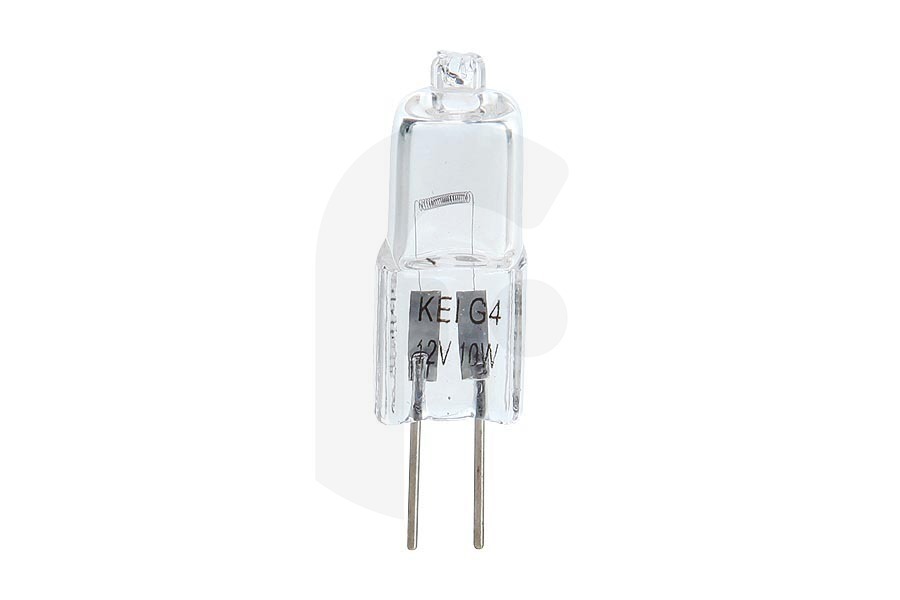 V-zug Microonde Lampada alogena 10W - G4 per Whirlpool e altri microonde, frigorifero 481213488067 adatto a tra cui EMCHS7140, AMW820