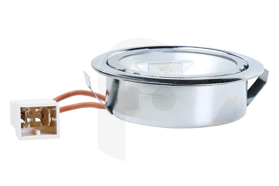 Whirlpool Cappa aspirante Lampada alogena (faretto, illuminazione) completa per Whirlpool e altri cappa aspirante 481213488052