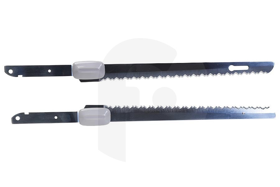 Moulinex SS989730 Cuchillas (cuchillas para cuchillos) juego de 2 piezas para  y otros cuchillo eléctrico SS-989730 apto para entre otros Secanto, DJAC41