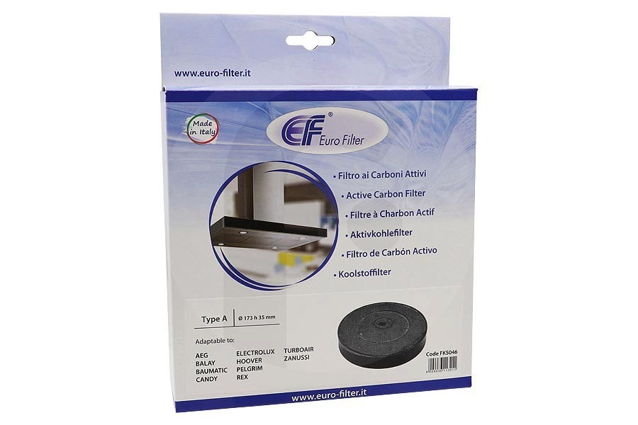 Alternatief Cappa aspirante Filtro a carbone (intorno WA48.5) cappa aspirante 50060000