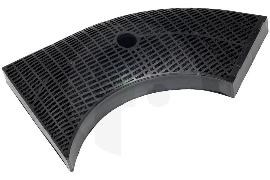 Electrolux Campana extractora Filtro de carbón semicircular 280x45x155mm Campana extractora 23678 apto para entre otros WMB1, WBM2,