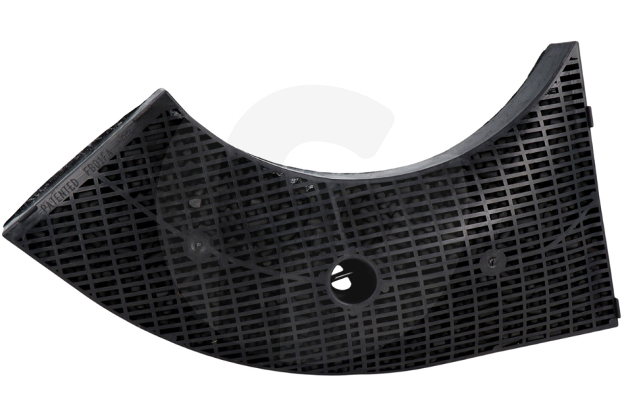 Functionica Campana extractora Filtro de carbón semicircular 280x45x155mm Campana extractora 23678