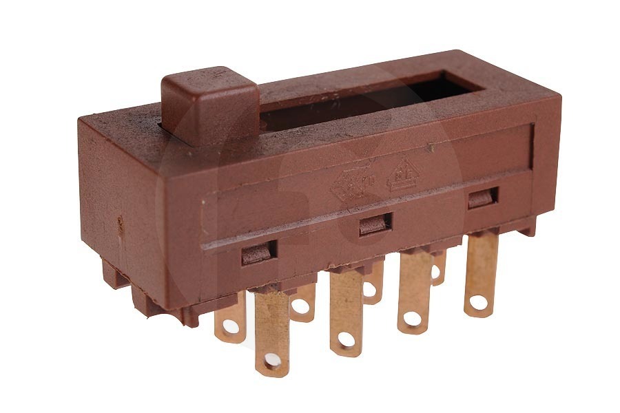 Whirlpool 109185 Campana extractora Interruptor (3 velocidades -8 contacto-) campana extractora 51087010 apto para entre otros PSK 600-PAK 90-WA 48.5