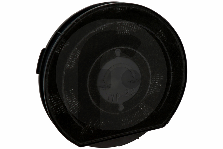 Pelgrim Dunstabzugshaube Kohlenstofffilter (Kohlenstoff rund 24cm) für Dunstabzugshaube 724573