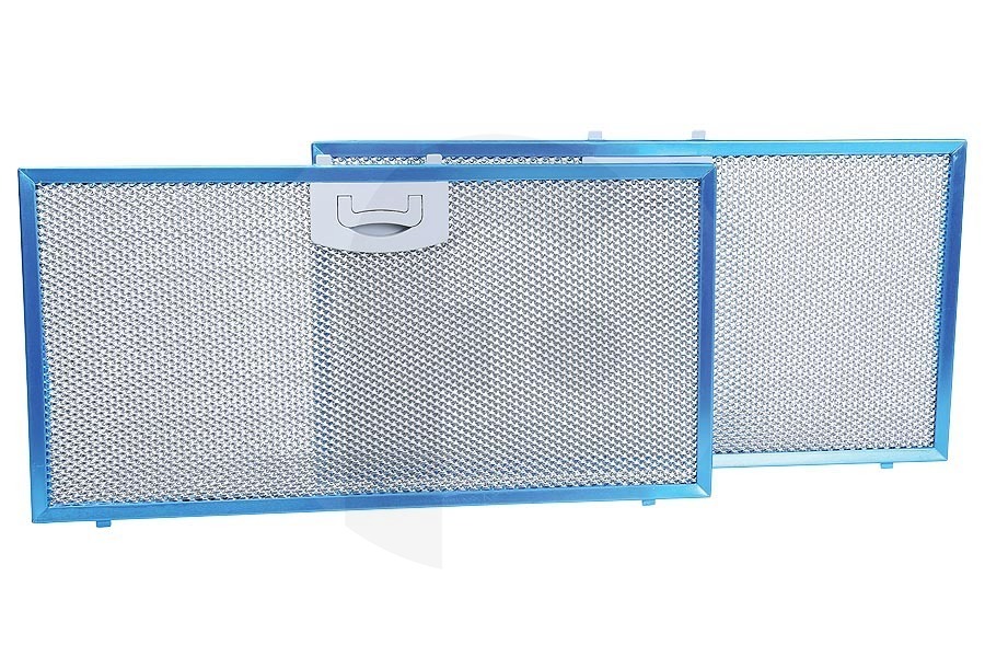Atag Filtro de grasa (filtro de metal, filtro de aluminio) 330 x 170 mm 2 piezas para Pelgrim y otros campana extractora 34150 apto para entre otros ISW870RVS, WU7011BMUUA
