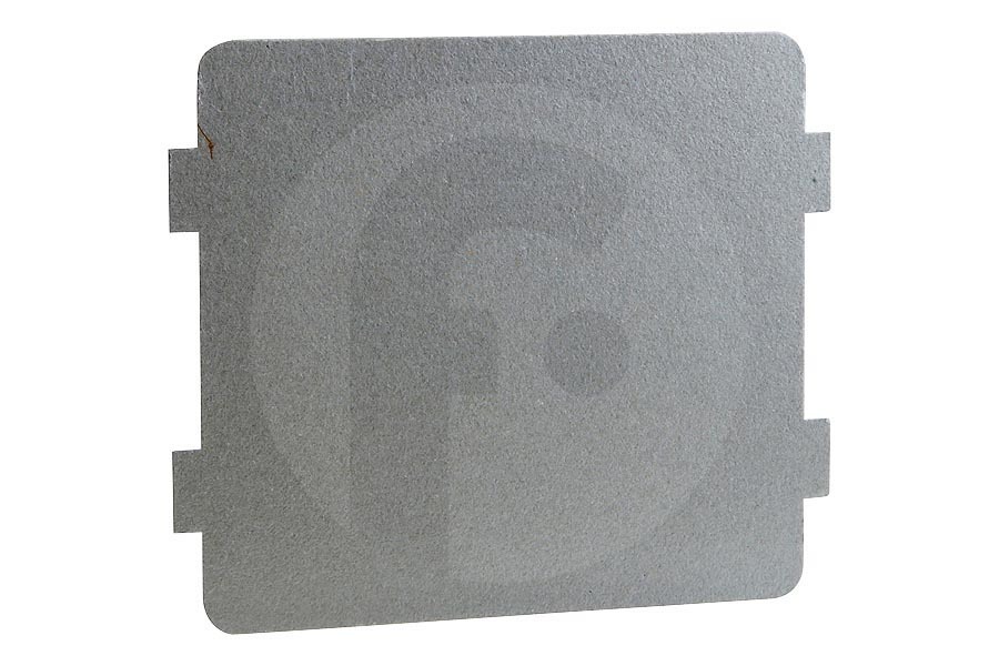 Gorenje Microonde Piastra mica (piastra isolante) quadrata 118x100mm per Pelgrim e altri microonde combinato 192049, 88020131 adatto a tra cui MAG546, MAG590, MAG689, CMV328ZT