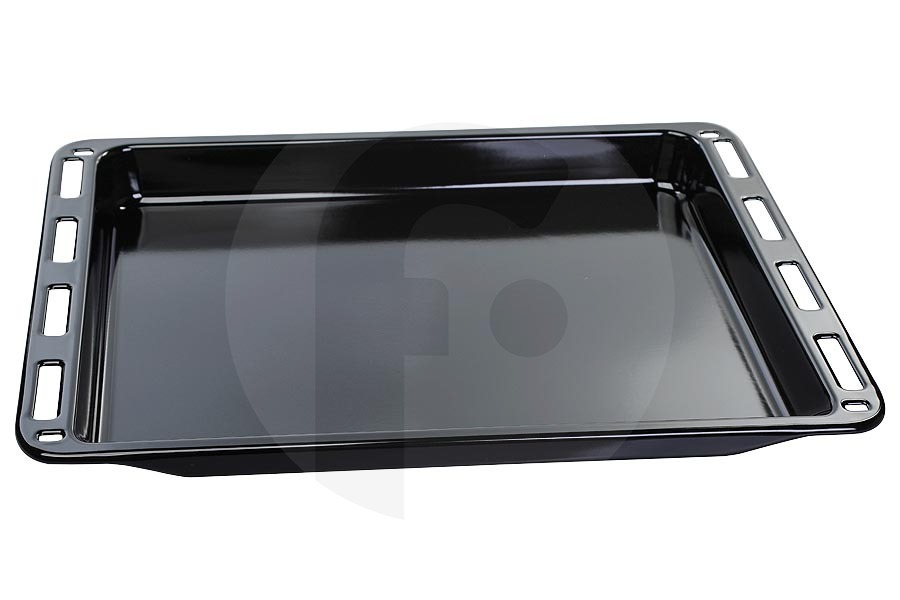 Pelgrim Horno Bandeja para hornear (plato, bandeja de goteo) esmaltada para Pelgrim y otros horno/microondas combinado 822538 apto para entre otros COM316GLS, OM670TI, OM470ZT