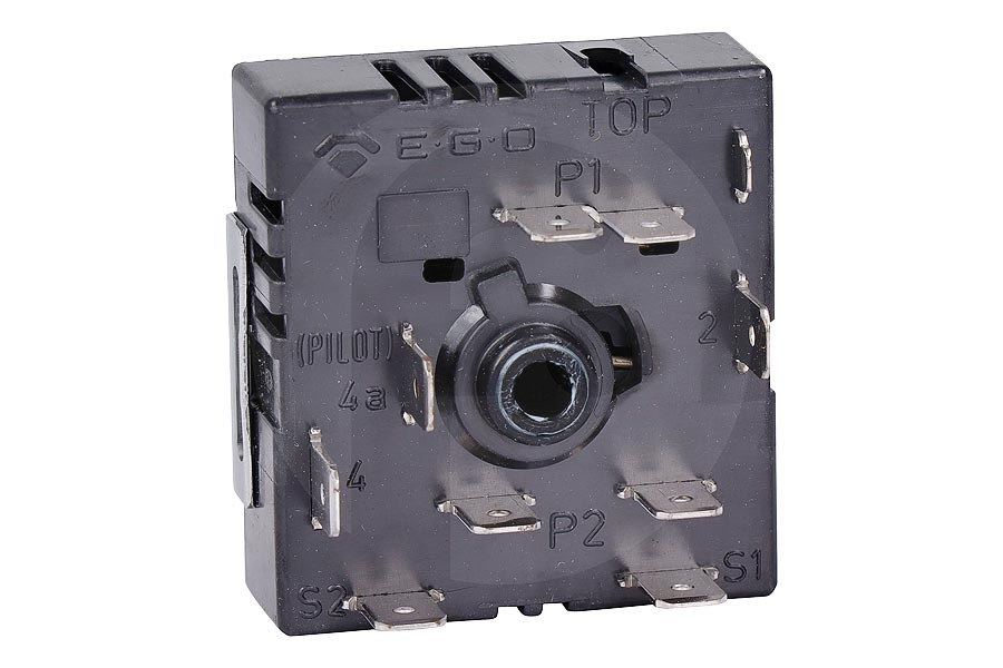 Candy Cocina & Encimera Interruptor de energía/regulador de energía doble para Pelgrim y otros placa de cocción 716270 apto para entre otros PF8221RVS, CKB840ONYUU, HL6271EUU