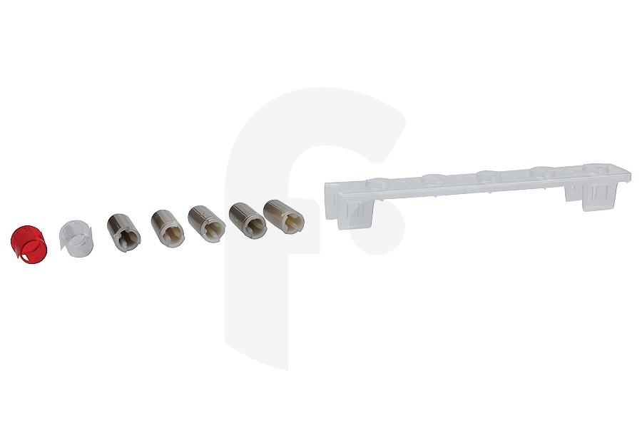 Atag Cappa aspirante Set di pulsanti (set di tasti) 5 pezzi per Pelgrim e altri cappa aspirante 185591