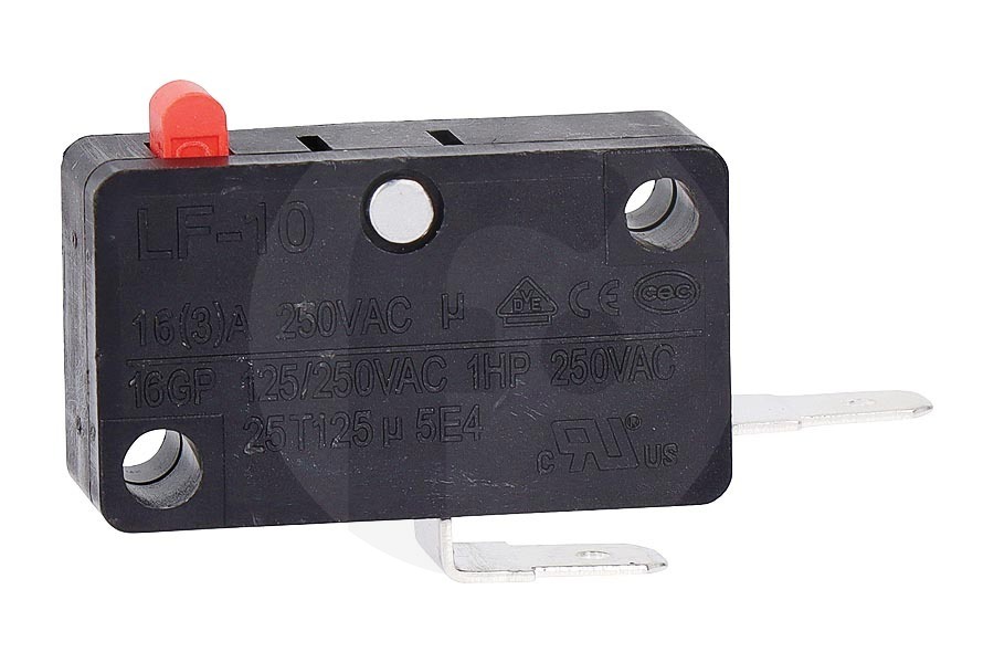 Etna Horno Interruptor de la puerta (microinterruptor) para Pelgrim y otros microondas (combinado) 561340
