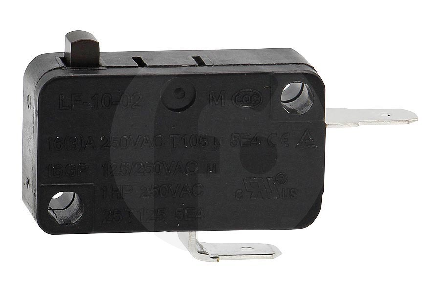 Etna Horno Interruptor de la puerta (microinterruptor) para Pelgrim y otros microondas combinado 714093