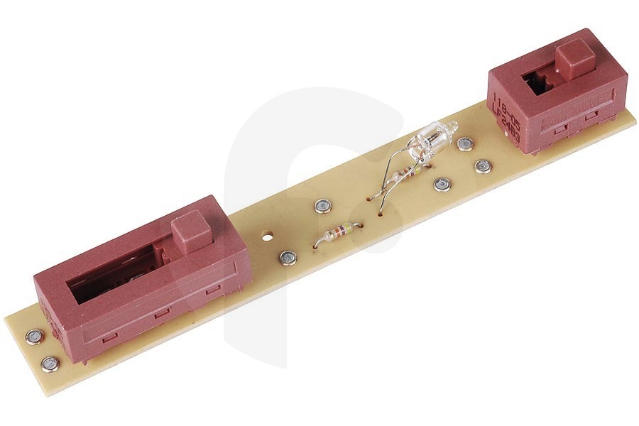 Pelgrim 507408 Campana extractora Placa circuito impreso (Con interruptor 3 posiciones) campana extractora 51160210 apto para entre otros OWA 200