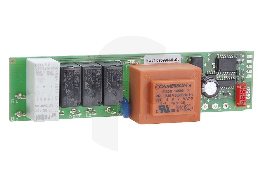 Atag Campana extractora Placa de control circuito impreso succión Campana extractora 792124 apto para entre otros LSK986, LSK1288, SKE925