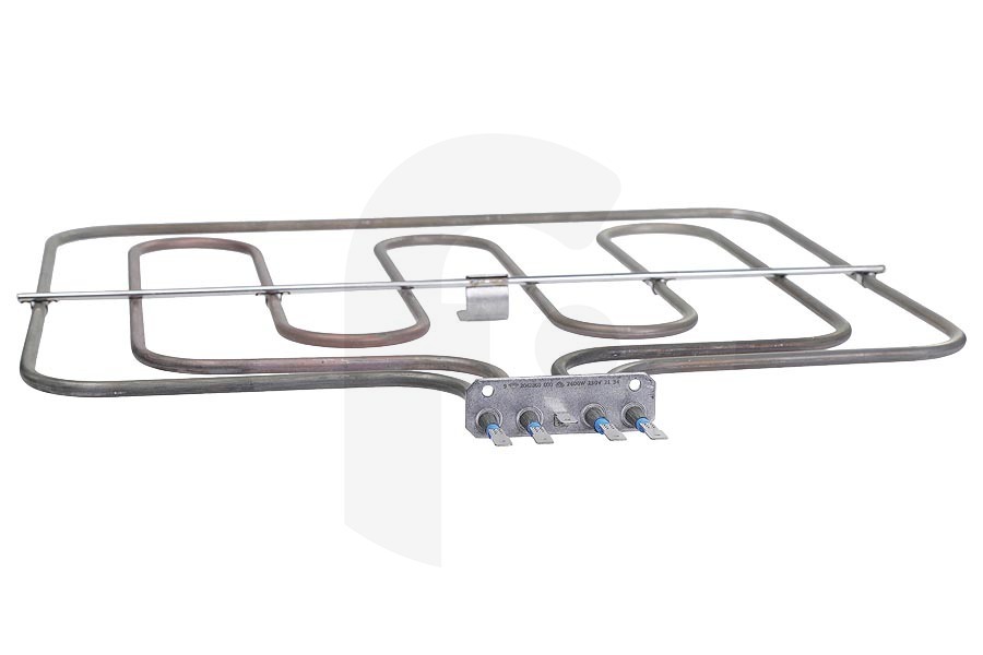 Pelgrim Backofen Heizelement ((1400W + 1200W, oben, Grill)) für Backofen 36351