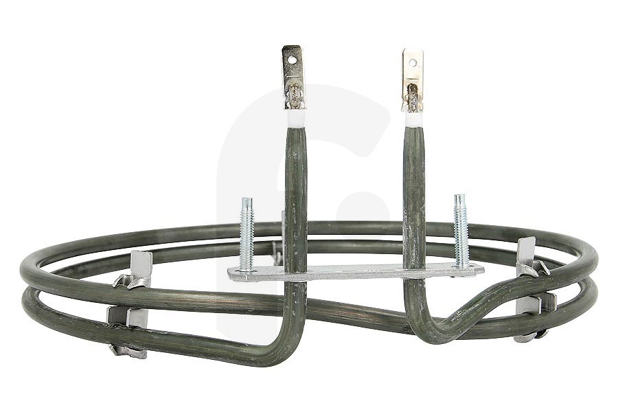 Mora Horno Elemento calefactor (elemento de aire caliente) redondo 2100W para Pelgrim y otros horno 488922 apto para entre otros FR6A4FBEB4203, EVP351441E01