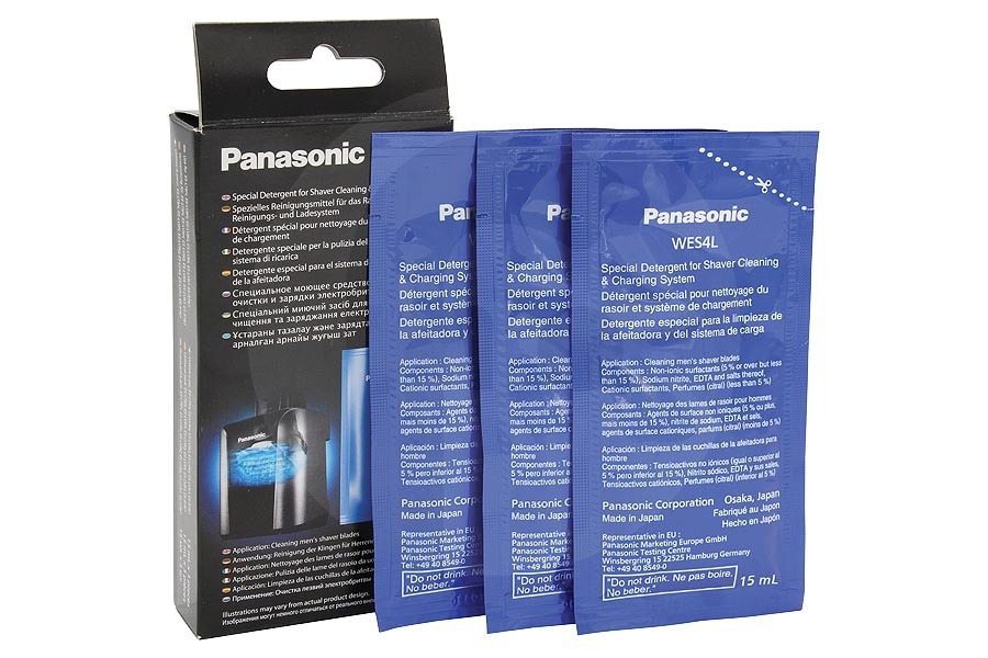 Panasonic Maquinilla de afeitar Afeitadora Panasonic WES 4L03 Líquido de limpieza WES4L03-803 apto para entre otros ES-LT8N, ES-LV9N, ES-LV95