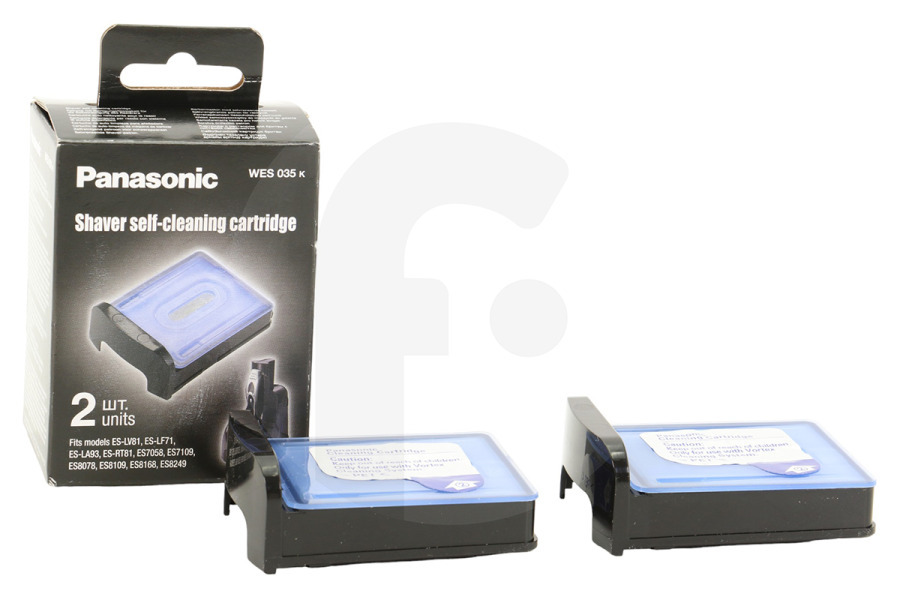 Panasonic Maquinilla de afeitar Panasonic WES035K Cartucho de limpieza WES035K7771 Afeitadora apto para entre otros ES-7058, ES-LV81