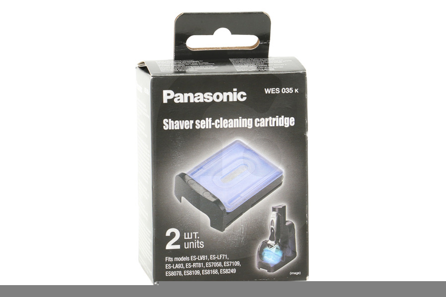 Panasonic Rasoio elettrico Cartuccia di pulizia Panasonic WES035K Rasoio WES035K7771
