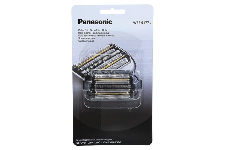 Panasonic WES9179Y Maquinilla de afeitar Panasonic lámina de afeitar maquinilla de afeitar WES9177Y apto para entre otros ESCV51, ESLV6Q, ESLV9Q