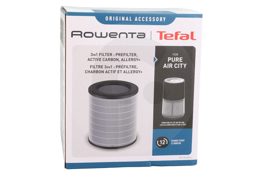 Rowenta Purificatore d'aria Rowenta Filtro XD6280F0 Purificatore d'aria