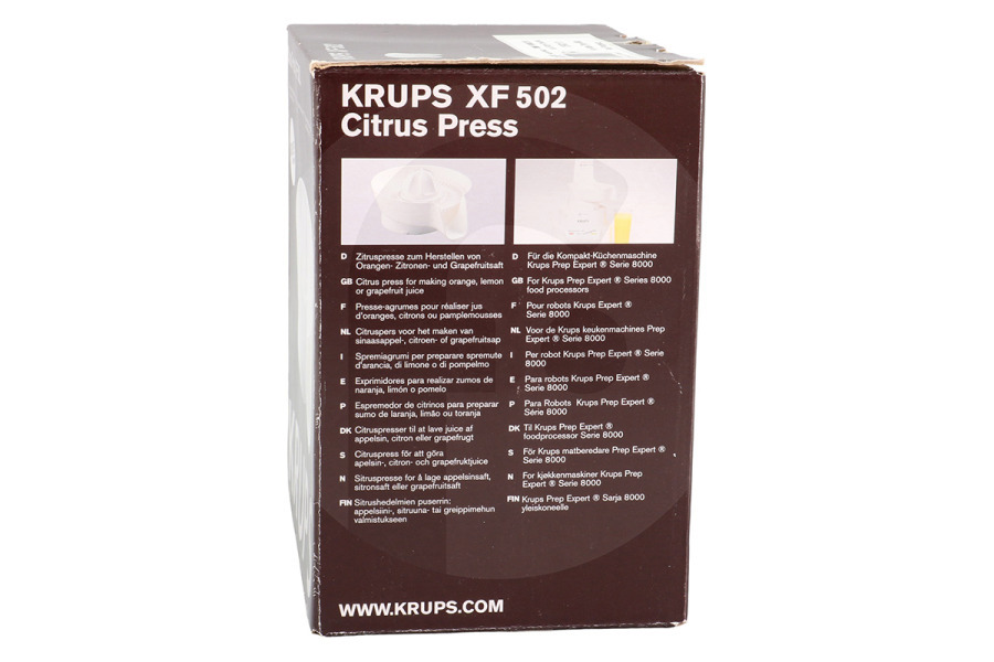 Krups Küchenmaschine Krups XF502 Zitruspresse XF502101 Küchenmaschine