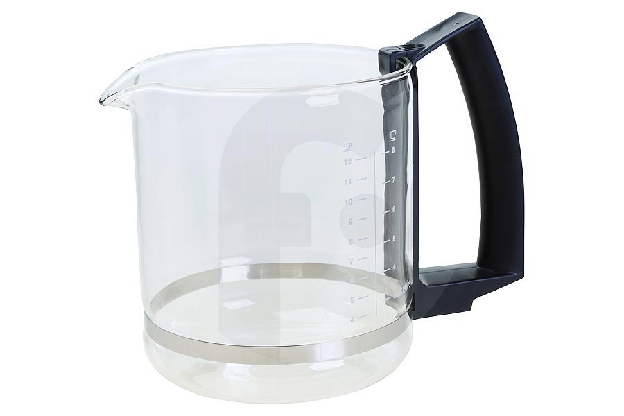 Krups caffettiera (caraffa in vetro) excl. coperchio nera macchina del caffè MS623057, MS-623057 adatto a tra cui F4684210, F4687610