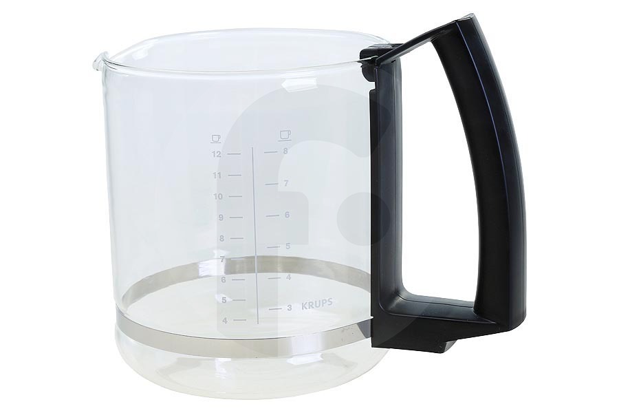 Moulinex Macchina del caffè Krups caffettiera (caraffa in vetro) excl. coperchio nera macchina del caffè MS623057, MS-623057