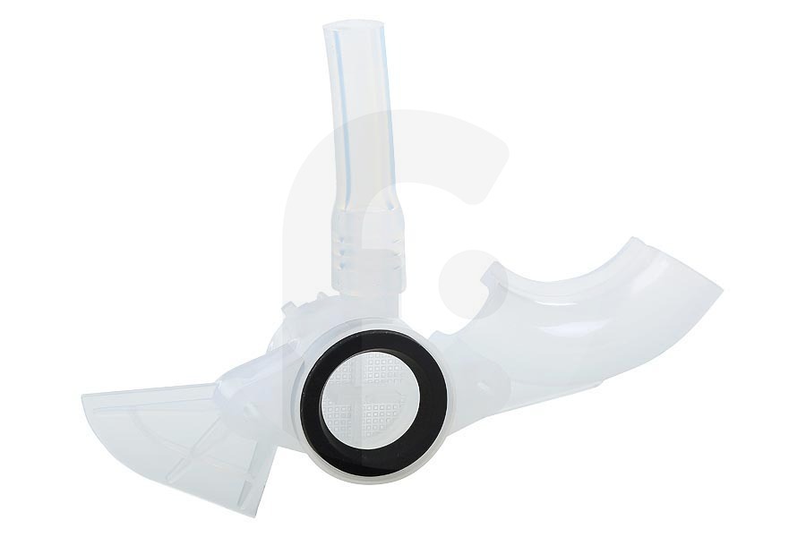 Dolce Gusto Cafetera Krups pieza de conexión (pasador de sellado) incl. goma del tanque de agua cafetera MS623486, MS-623486 apto para entre otros KP120110, KP120510