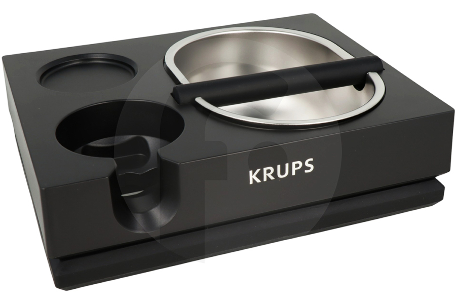 Krups Kaffeemaschine Krups Tampingstation mit integrierter Knockbox Kaffeemaschine XS5318E0