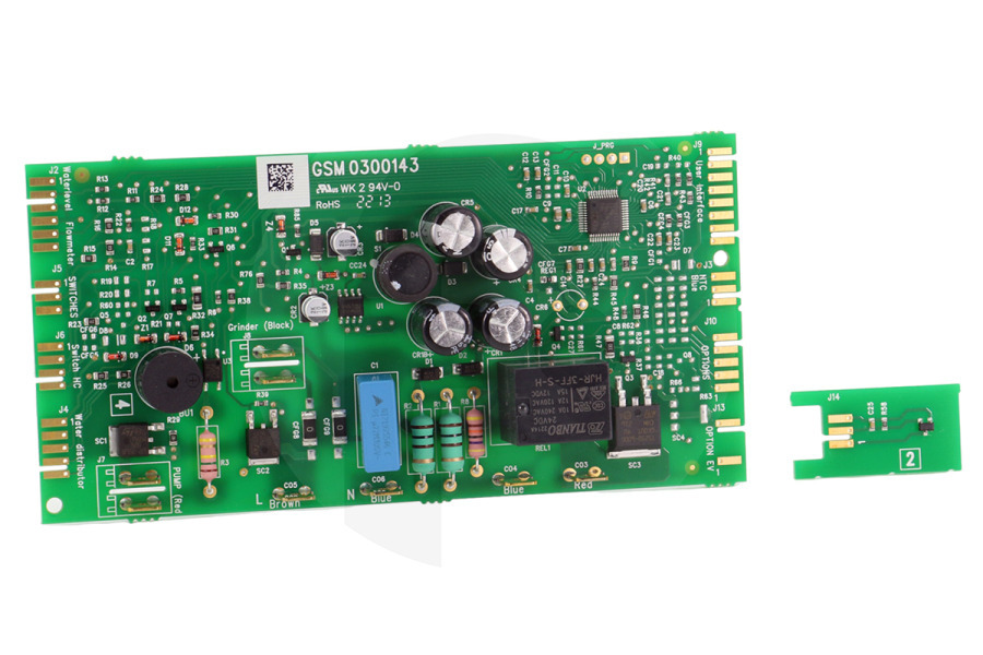 Krups Cafetera Placa de potencia (módulo de control) para Krups y otros cafetera MS5949160, MS-5949160 apto para entre otros EA8000PE, EA8010E1