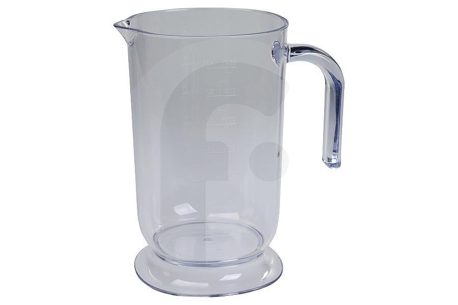Smeg 767650123 Robot da cucina Smeg caraffa frullatore (recipiente, caraffa miscelatrice) escl. coperchio frullatore a immersione 767650073 adatto a tra cui HBF02BLEU, HBF02RDEU, HBF02WHEU