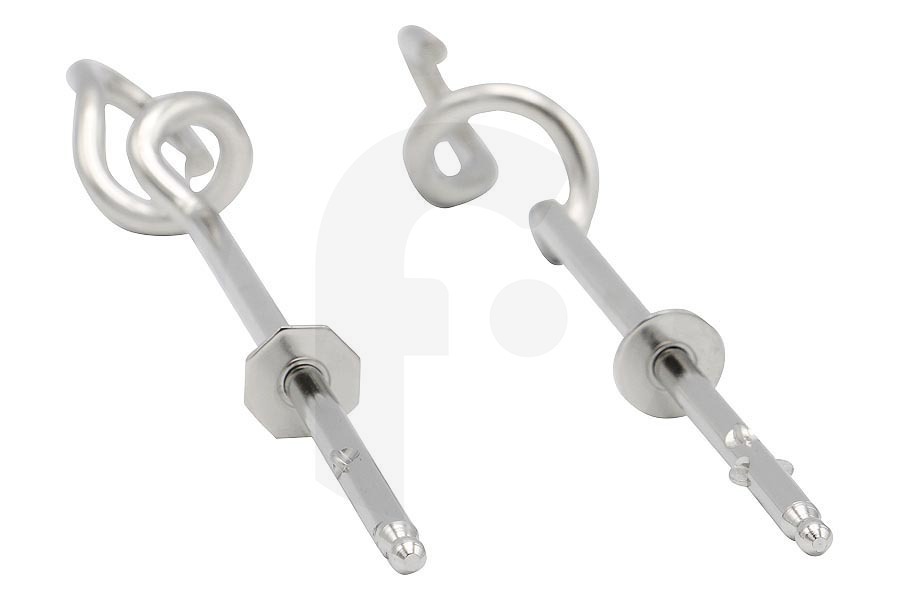 Smeg Robot da cucina Smeg gancio per impastare (gancio impastatore) set di 2 frullatore manuale 690074748