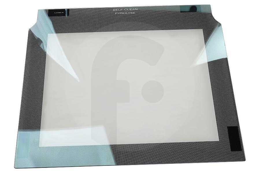 Smeg Horno Smeg cristal de la puerta (cristal para horno, placa de vidrio) interior horno 692532593 apto para entre otros SFP378X, MSHP480X