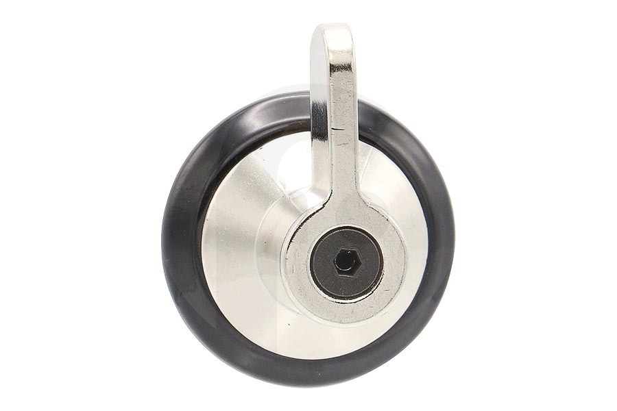 Smeg manopola del gas (manopola di comando) con aletta cromata piano cottura 694975294 adatto a tra cui PSF906NL, PDXS30SNL