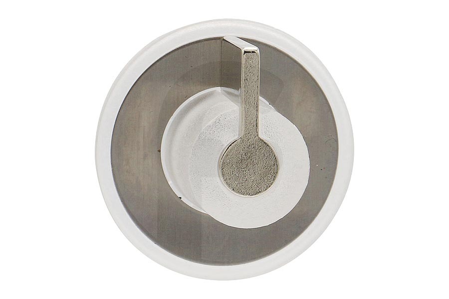 Smeg Cocina & Encimera Smeg perilla para inducción (perilla giratoria) con aleta placa de cocción 694975513 apto para entre otros SA1098, SCT1098
