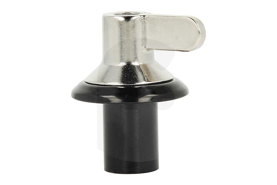 Smeg Cocinas y placas Smeg perilla de gas (perilla giratoria) con aleta placa de cocción 694975927 apto para entre otros PGA32G, GKOC64, PGF64SA